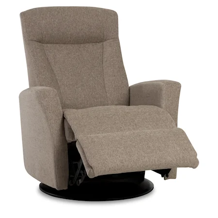 Prince Relaxer Recliner with Manual Recline, Swivel, Glide and Rock